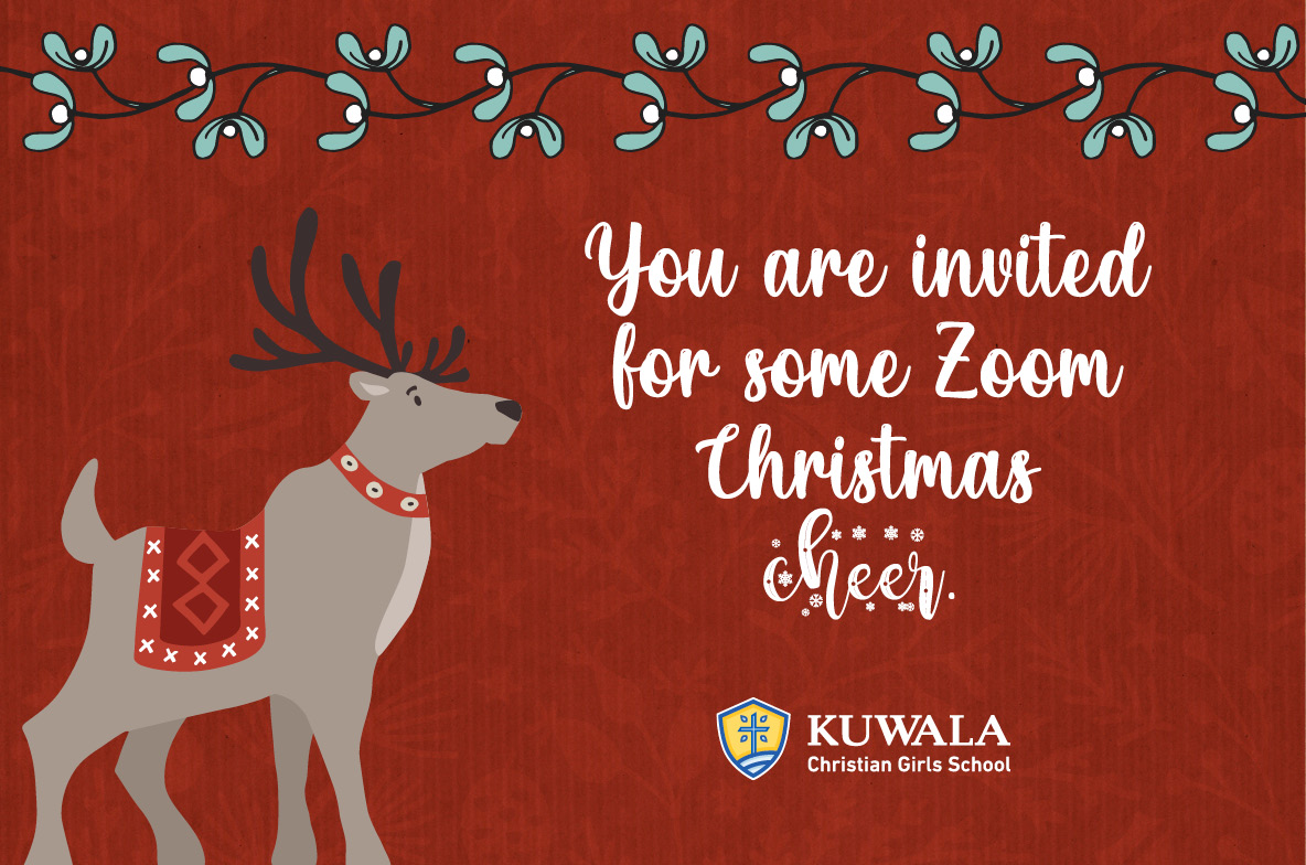 You are invited to some Zoom Christmas cheer sponsored by Kuwala.