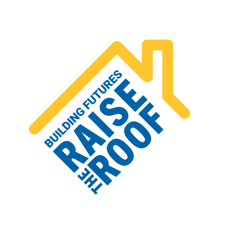 Image of Raise the Roof Logo graphic