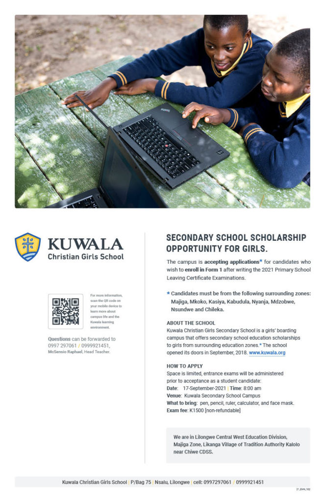 Kuwala student recruitment poster